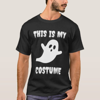 This is My Costume Funny Halloween Ghost T-Shirt