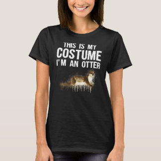 This Is My Costume I M An Otter Tee  Cute Hallowee