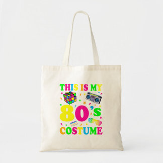 This Is My Costume Outfit Eighties Retro Party  Tote Bag