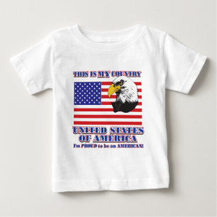 This is My Country Baby T-Shirt