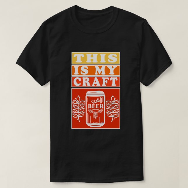  This Is My Craft Sunset T-Shirt (Design Front)