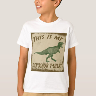 THIS IS MY DINOSAUR T-SHIRT