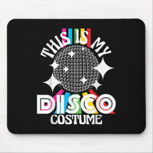 This Is My Disco Costume - 1970s Funky Party 70s G Mouse Mat