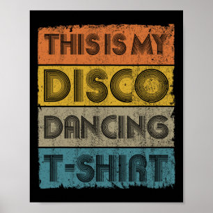 This Is My Disco Retro 70s 80s Music Dance Poster
