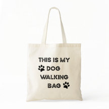 This is my Dog Walking Bag