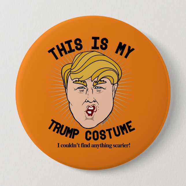 This is my Donald Trump Costume - I couldn't find 10 Cm Round Badge (Front)