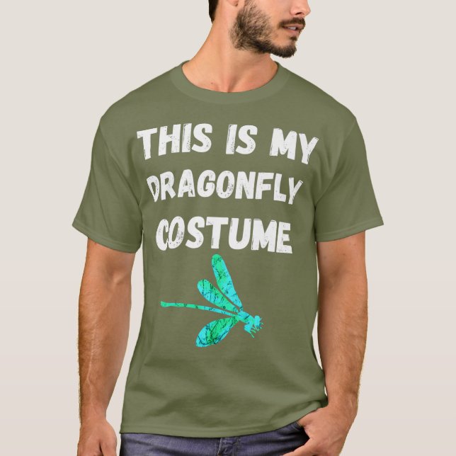 This Is My Dragonfly Costume Insect Bugs Premium T-Shirt (Front)