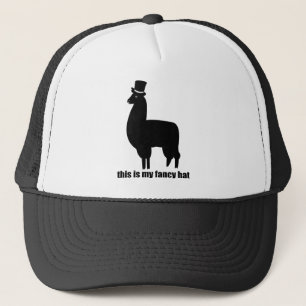 This Is My Fancy Hat Llama