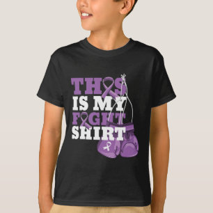 This Is My Fight Alzheimer Fighter Support Strong T-Shirt