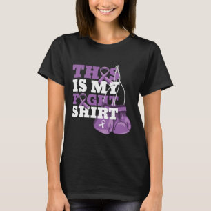 This Is My Fight  Alzheimer Fighter Support Strong T-Shirt