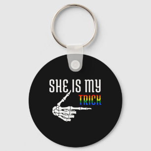 This Is My Fight Breast Cancer Fighter Believe Box Key Ring