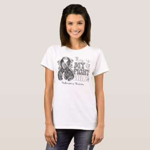 This is My Fight Parkinson's Warrior Boxing Gloves T-Shirt