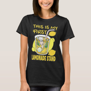 This Is My First Lemonade Stand Lemonade Business T-Shirt