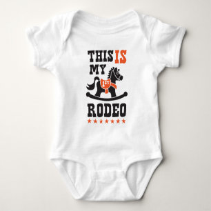 This Is My First Rodeo Baby Bodysuit