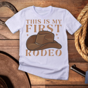 This Is My First Rodeo Funny Bullfighter Saying  T-Shirt