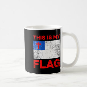 This Is My Flag - Christian Jesus Cross Premium Coffee Mug