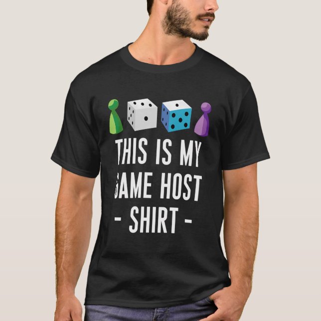 This Is My Game Host Shirt (Front)