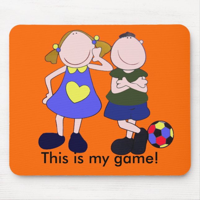 This is my game! mouse mat (Front)