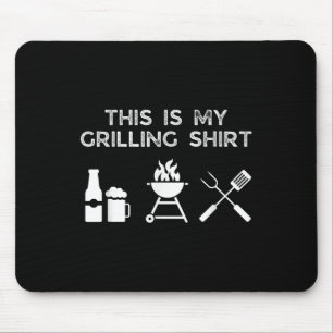 This Is My Grilling Bbq Grill Dad Husband Father F Mouse Mat