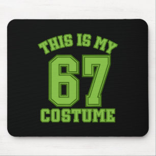 This Is My Halloween 67 Costume Sports Hummor Gen Mouse Mat