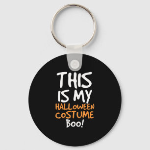This Is My Halloween Costume Boo Key Ring