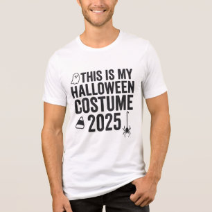 This Is My Halloween Costume Funny 2026 Tri-Blend Shirt
