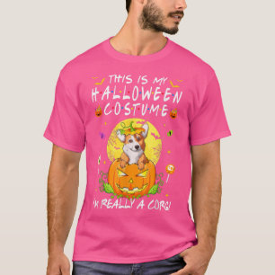 This Is My Halloween Costume I'm Really A Corgi Do T-Shirt