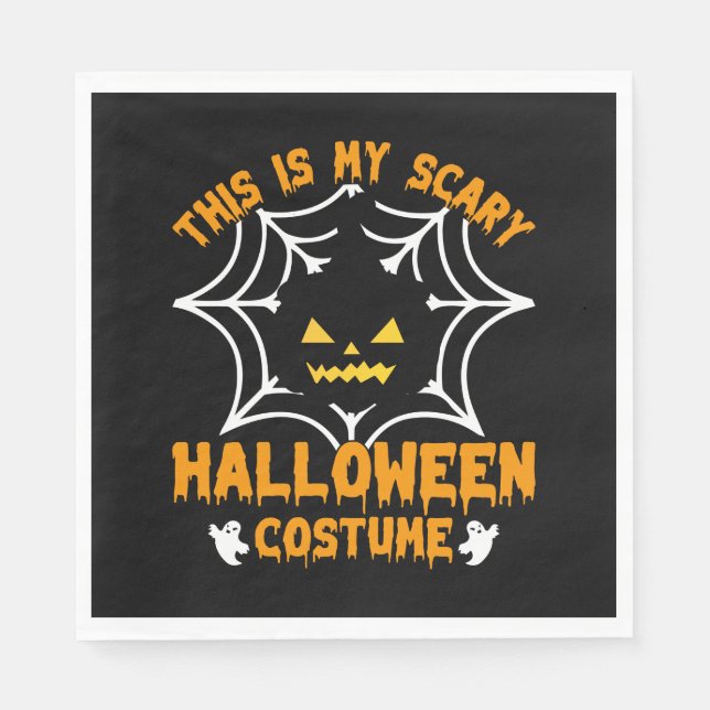This is my Halloween costume   Keychain Napkin (Front)