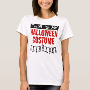 This is My Halloween Costume Spiders Bats T-Shirt