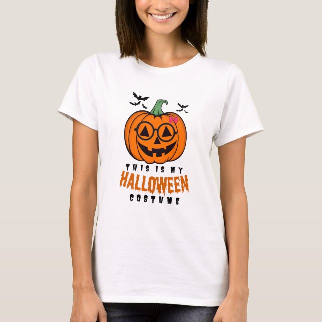 THIS IS MY HALLOWEEN COSTUME T-Shirt (Front)