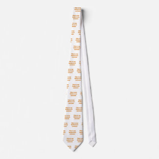 This is my Halloween Costume Tie
