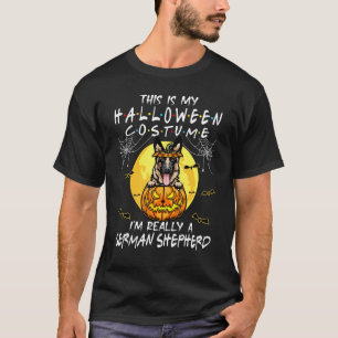 This Is My Halloween I'm Really A German Shepherd T-Shirt