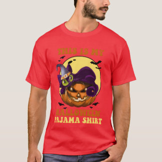 This Is My Halloween Pajama Funny Halloween friend T-Shirt