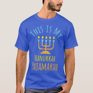 This Is My Hanukkah Pajamakah, Chanukah Pajama T-Shirt