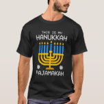 This is My Hanukkah Pajamakah Hanukkah  Pajama 202 T-Shirt<br><div class="desc">This is My Hanukkah Pajamakah Hanukkah  Pajama 2022</div>