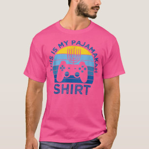 This is My Hanukkah Pajamakah Menorah Chanukah Fun T-Shirt