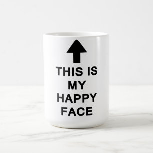 This is My Happy Face Coffee Mug