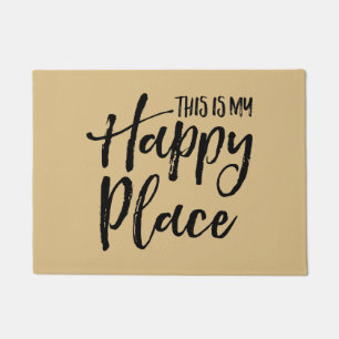This is my happy place doormat