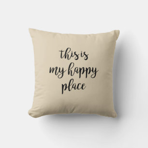 This is my Happy Place Pillow