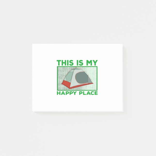 This Is My Happy Place Post-it Notes (Front)