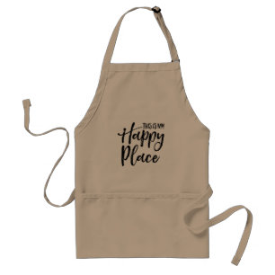 This is my happy place standard apron