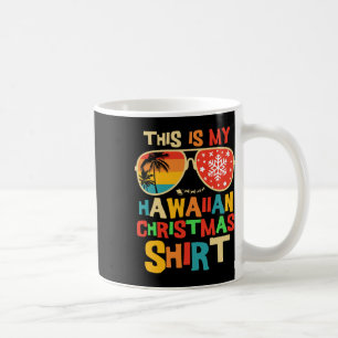 This Is My Hawaiian Christmas Pajama Matching Fami Coffee Mug