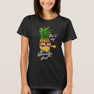 This Is My Hawaiian Flossing Pineapple Summer T-Shirt