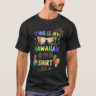 This Is My Hawaiian Luau Aloha Hawaii Beach Pinea T-Shirt