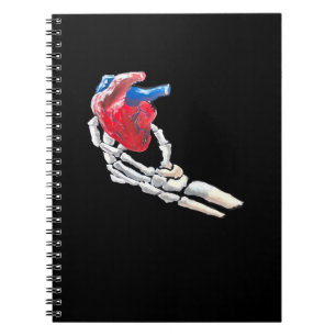 This Is My Heart - Skeleton Heart Hands Notebook