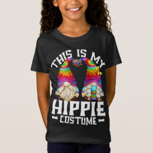 This Is My Hippie Costume Funny Halloween 70s Gnom T-Shirt