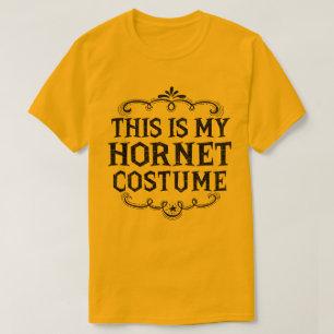This Is My Hornet Costume Funny Lazy Halloween T-Shirt