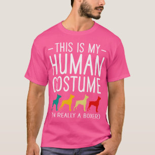 This Is My Human Boxer Dog T-Shirt