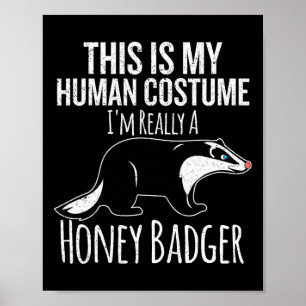 This Is My Human Costume Halloween Costume Poster