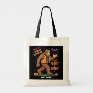 This Is My Human Costume I Am Really a Bigfoot Fun Tote Bag